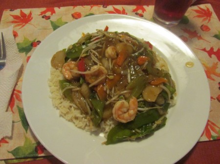 Chinese Shrimp and Vegetables