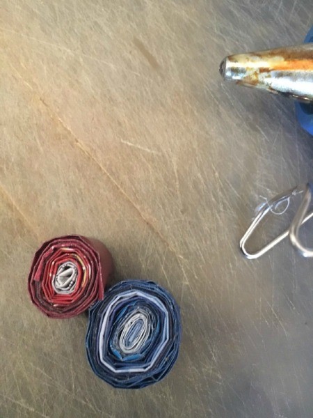 Magazine Swirl Necklace