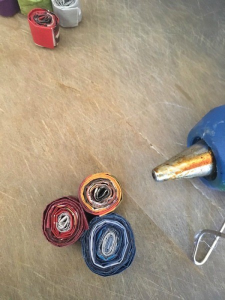 Magazine Swirl Necklace