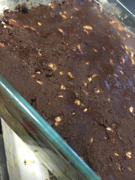 Peanut Butter Banana Puffed Rice Squares