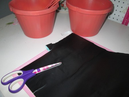 Recycle Hanging Baskets for Halloween