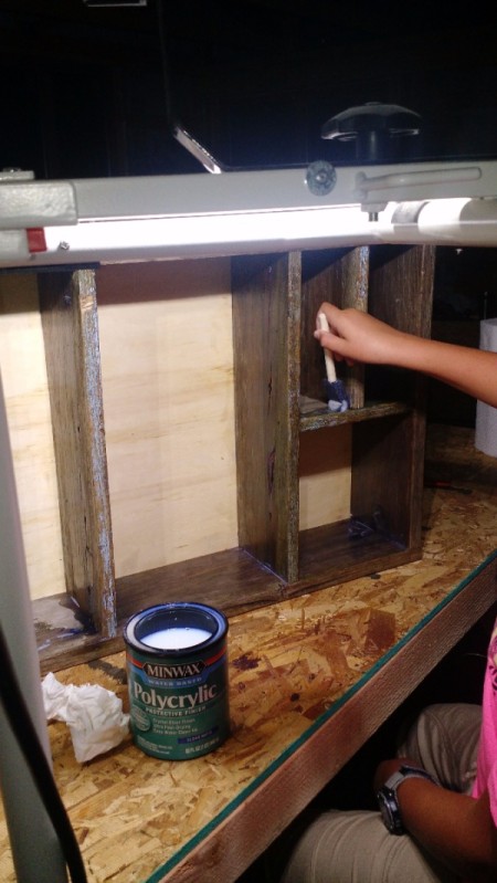 DIY Vintage Medicine Cabinet