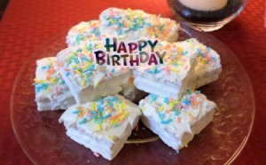 Easy Stacked Birthday Cakes