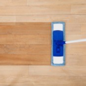 Mop cleaning floor