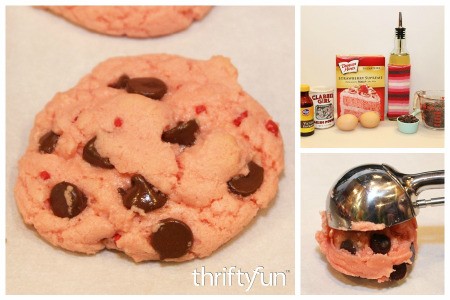 Strawberry Chocolate Chip Cookies