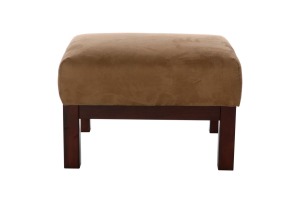 Microsuede footstool