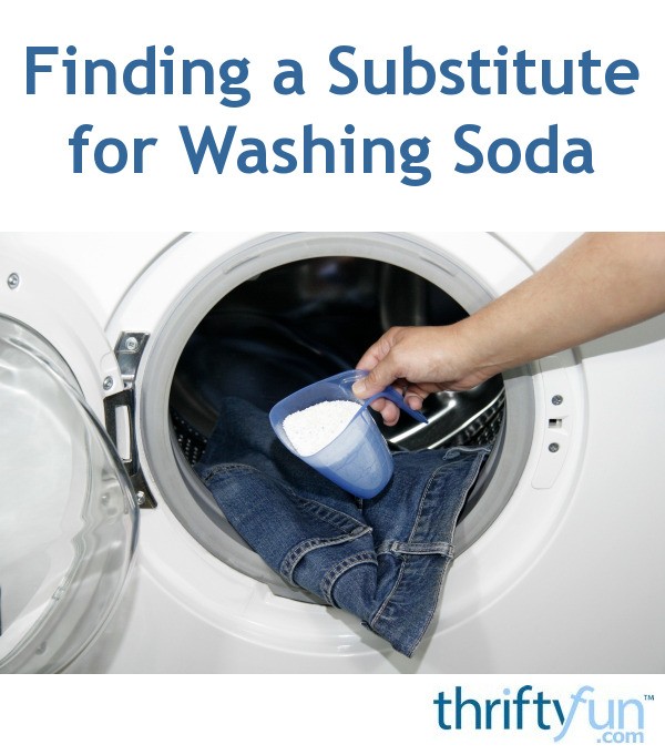 Finding a Substitute for Washing Soda ThriftyFun
