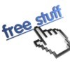 image of hand cursor image over "free stuff" link