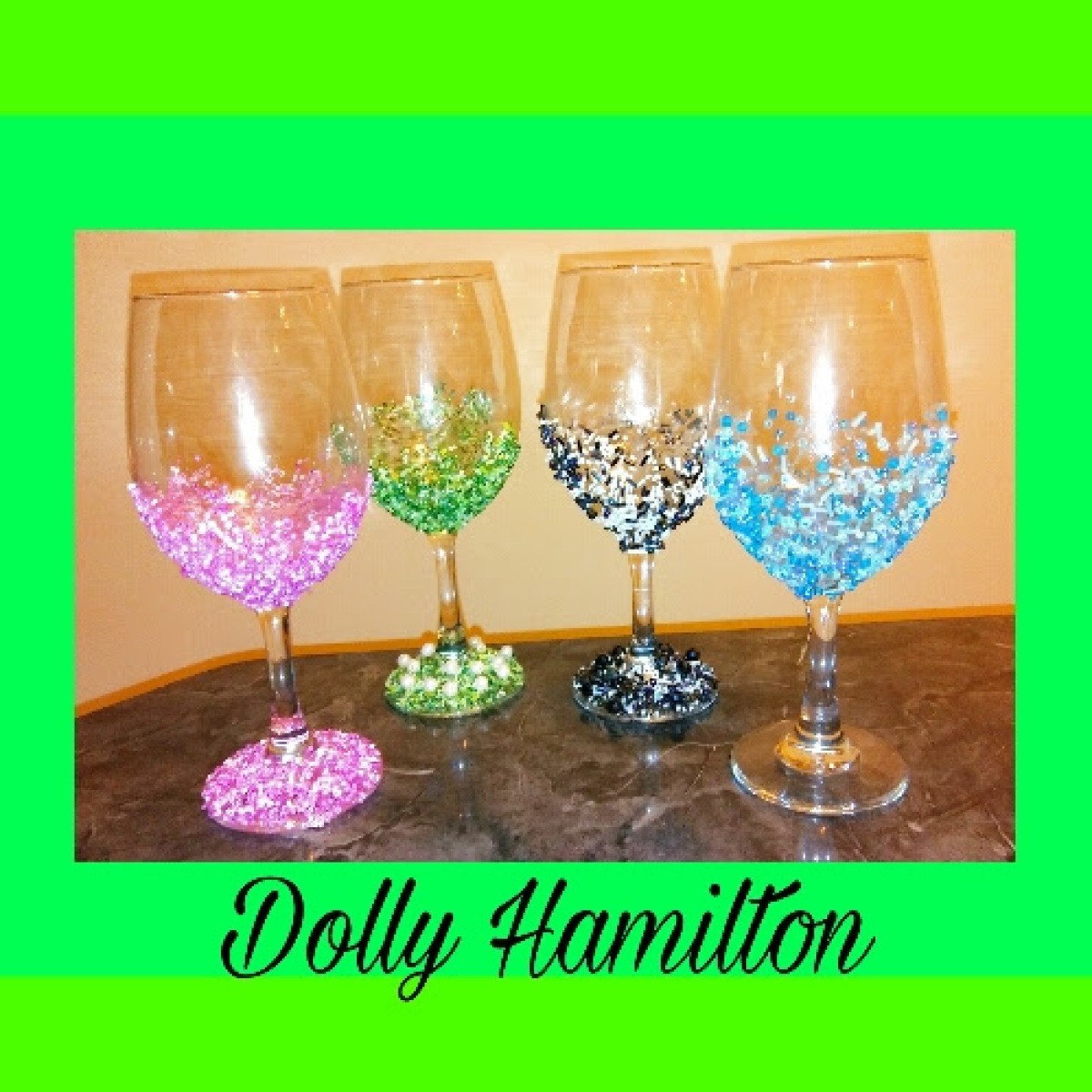 Gluing Beads Onto a Wine Glass? ThriftyFun
