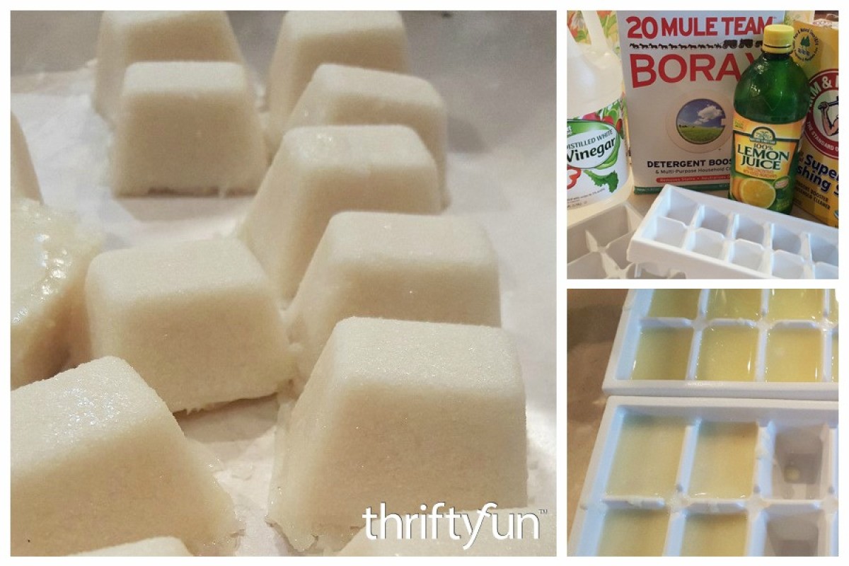 Making Dishwasher Cubes ThriftyFun