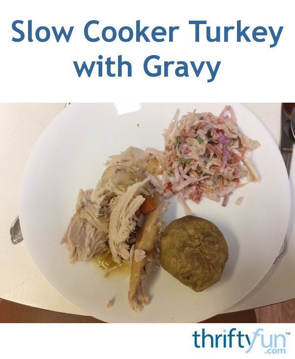 Slow Cooker Turkey with Gravy ThriftyFun
