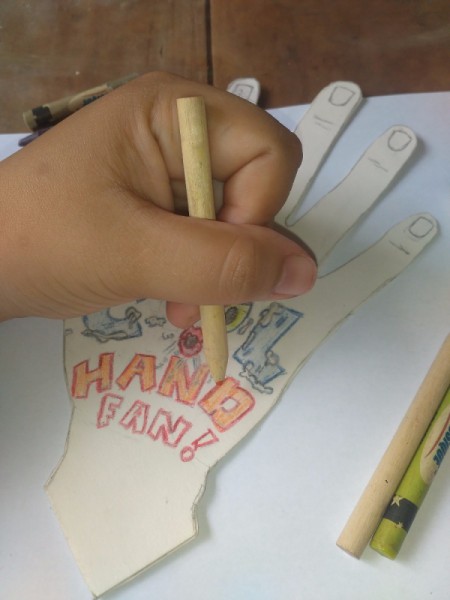 Literally a Hand Fan