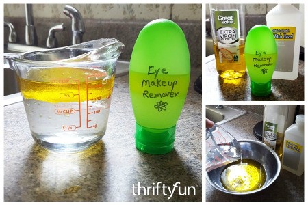 Homemade Eye Makeup Remover Recipes