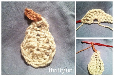 Making a Crochet Pear