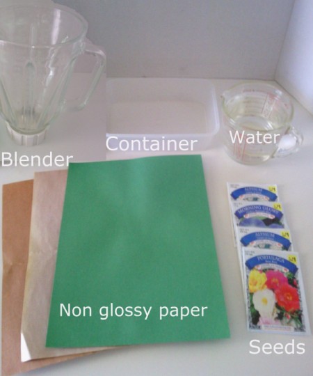 Plantable Seed Paper