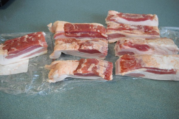 Freezing Bacon