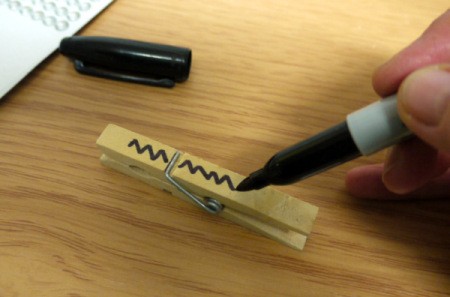 Butterfly Peg (Clothes Pin)