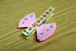 Butterfly Peg (Clothes Pin)