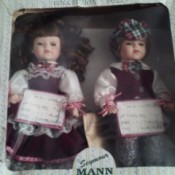 dolls in a box