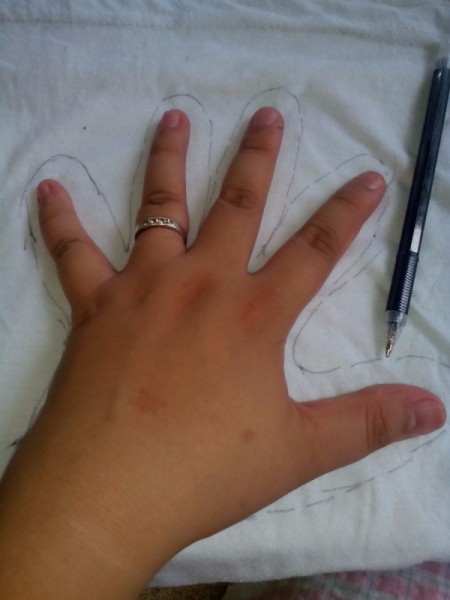 Kitchen Mitt From Old Shirts