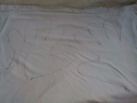 Kitchen Mitt From Old Shirts