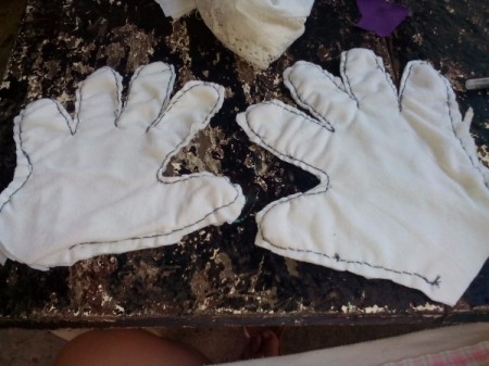 Kitchen Mitt From Old Shirts