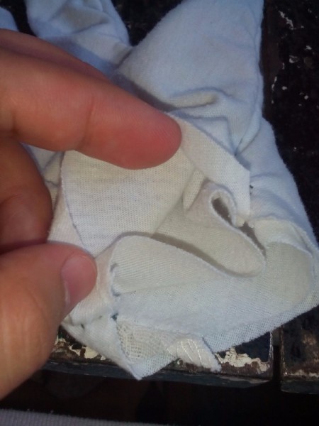 Kitchen Mitt From Old Shirts