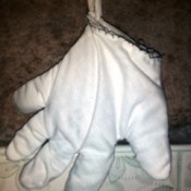 Kitchen Mitt From Old Shirts