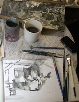 Reviving Tired Stiff Paintbrushes