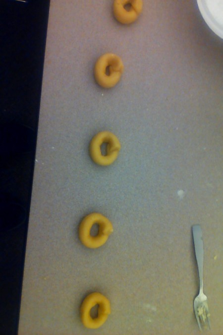 Norwegian Butter Ring Cookies