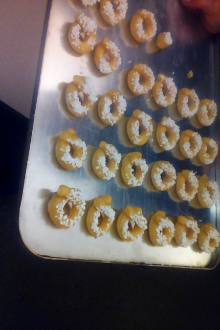 Norwegian Butter Ring Cookies