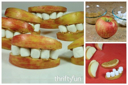 Making Apple Monster Mouths