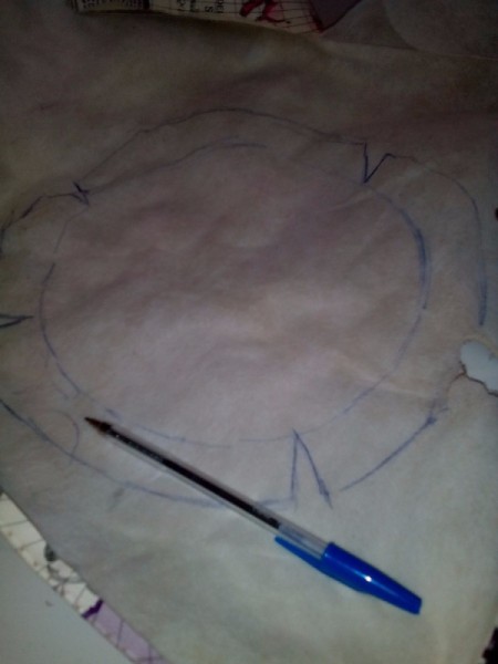 Converting a Tote Bag into a Trash Can