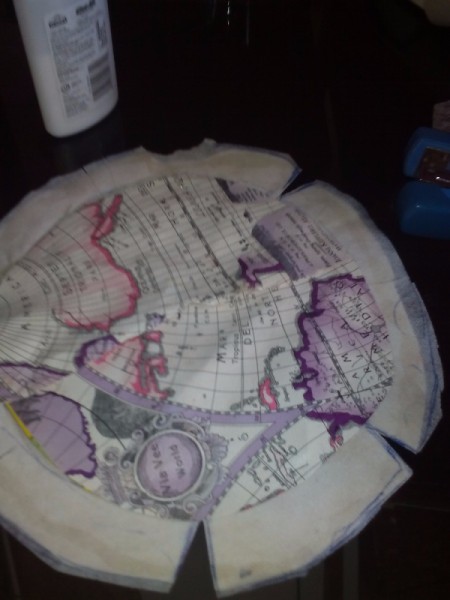 Converting a Tote Bag into a Trash Can