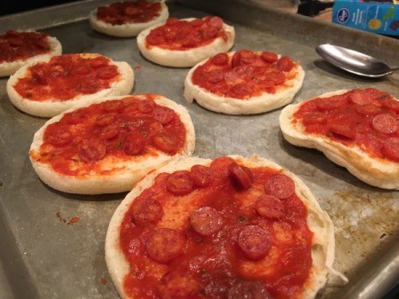 Mummy Pizzas