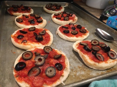 Mummy Pizzas