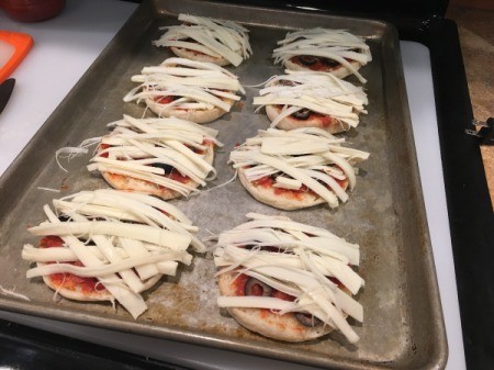 Mummy Pizzas