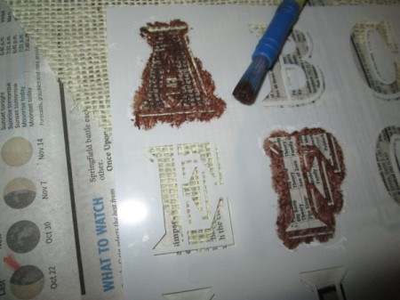 Making A Fabric Banner