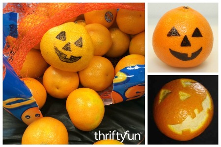 Making Jack-O'-Lantern Oranges