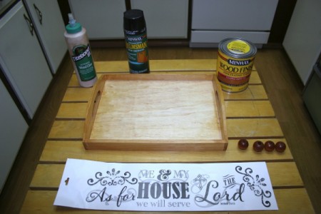 Personalized Serving Tray