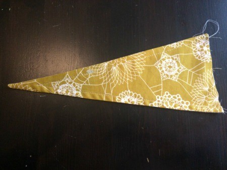 Halloween Mantel Pennants