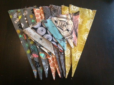 Halloween Mantel Pennants