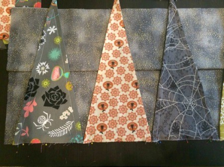 Making Halloween Mantel Pennants | ThriftyFun