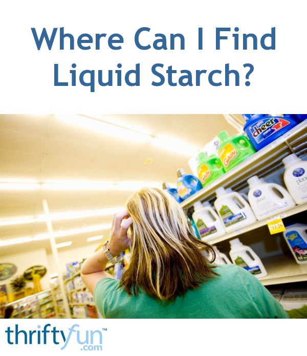 liquid starch