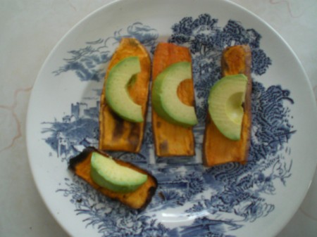 Sweet Potato Toast with Avocado