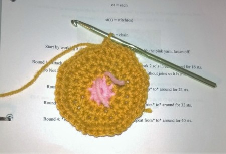 Crochet Peeking Cat Butt Coaster
