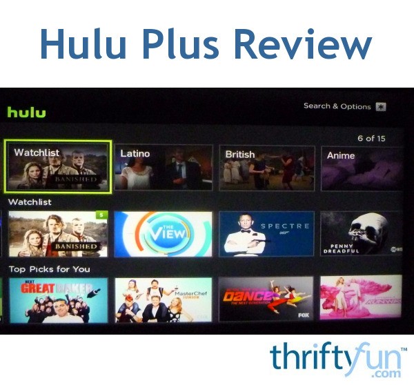 Hulu Plus Review | ThriftyFun