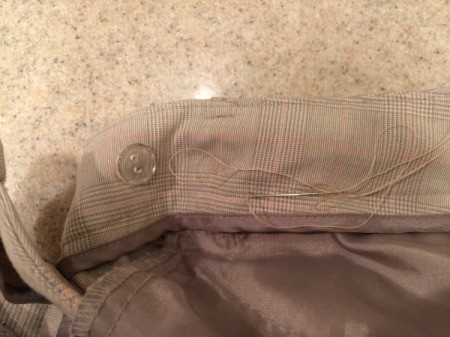 Fixing Too Big Pants