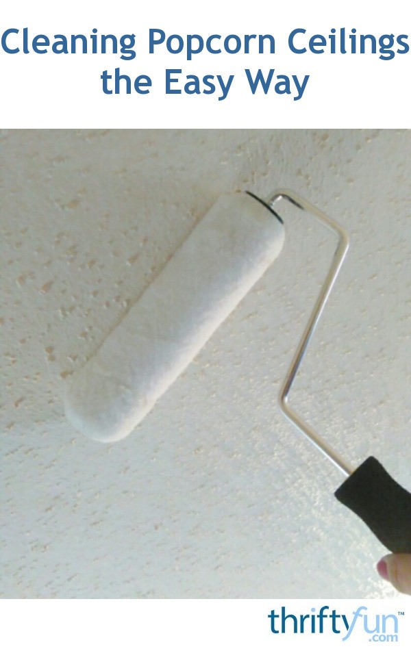 Cleaning Popcorn Ceilings The Easy Way Thriftyfun