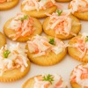 Crab Appetizer on Crackers